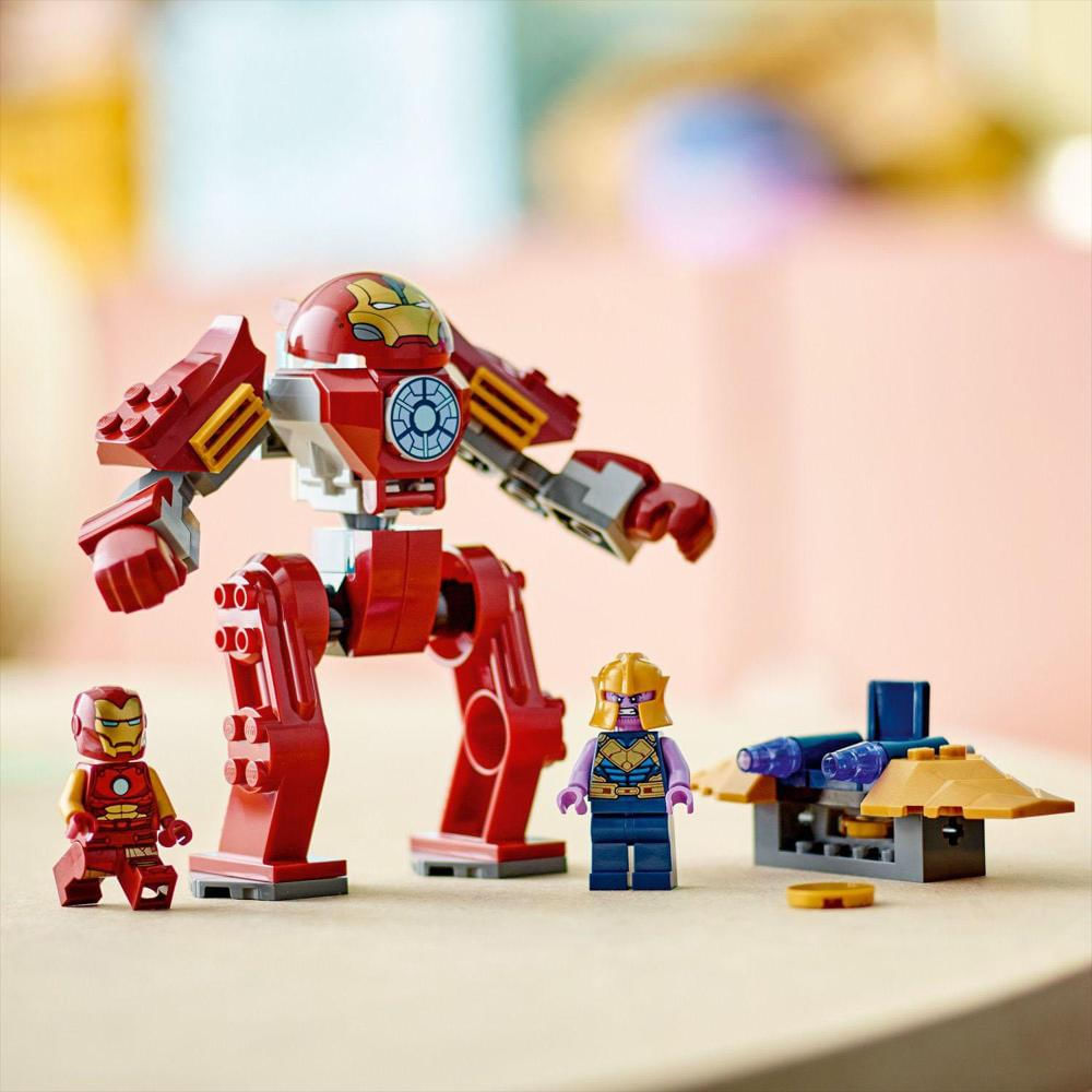 Set De Construcción Lego Marvel Iron Man Hulkbuster Vs. Thanos 66 Piezas Modelo img #5
