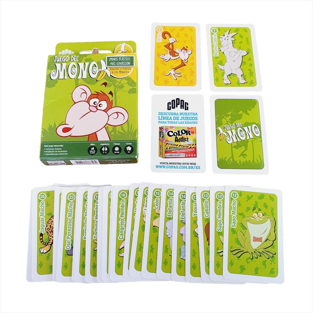 Juego De Mono Copag Cartas Animales Parejas Estategia