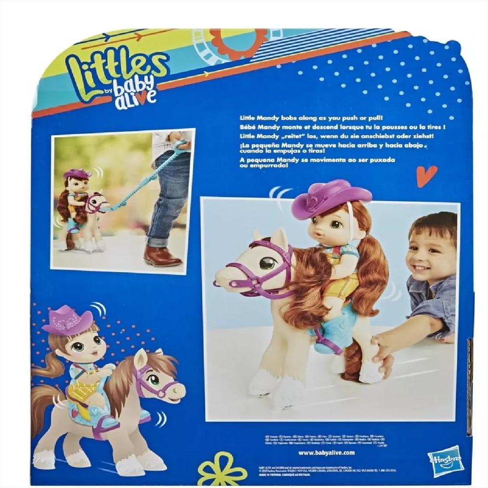 Littles By Baby Alive Paseo En Pony img #5
