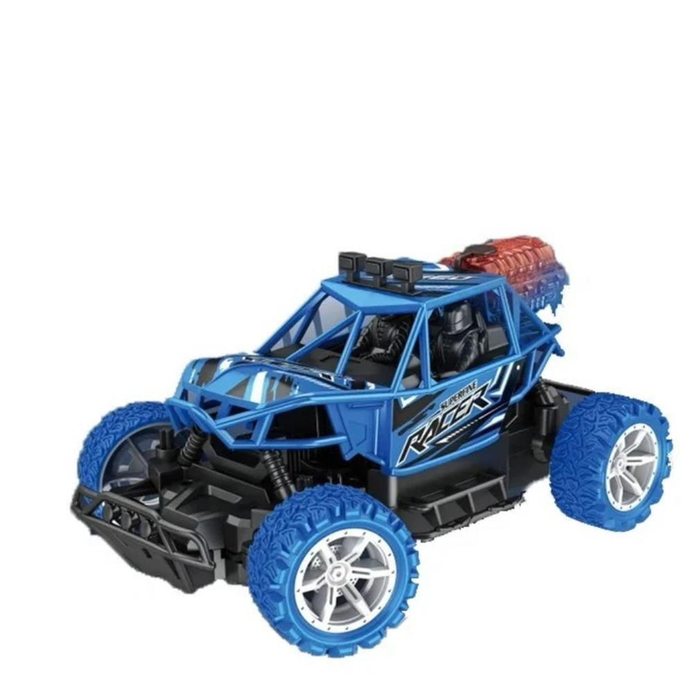 Carro Coche Monster Racer Todoterreno Mfc 4X4 Control Remoto Azul img #5