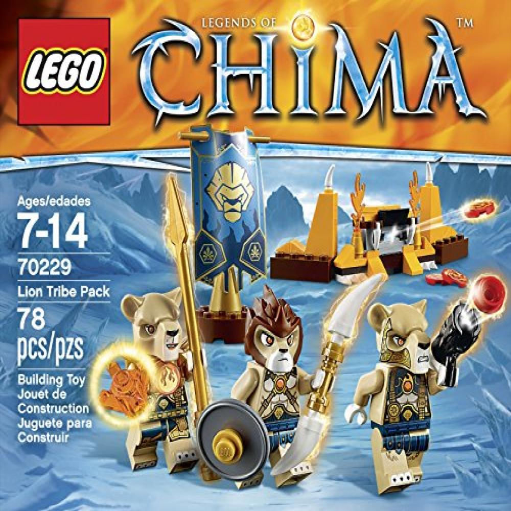 Set Construcción Lego Chima Lion Tribe 78 Piezas Modelo img #2