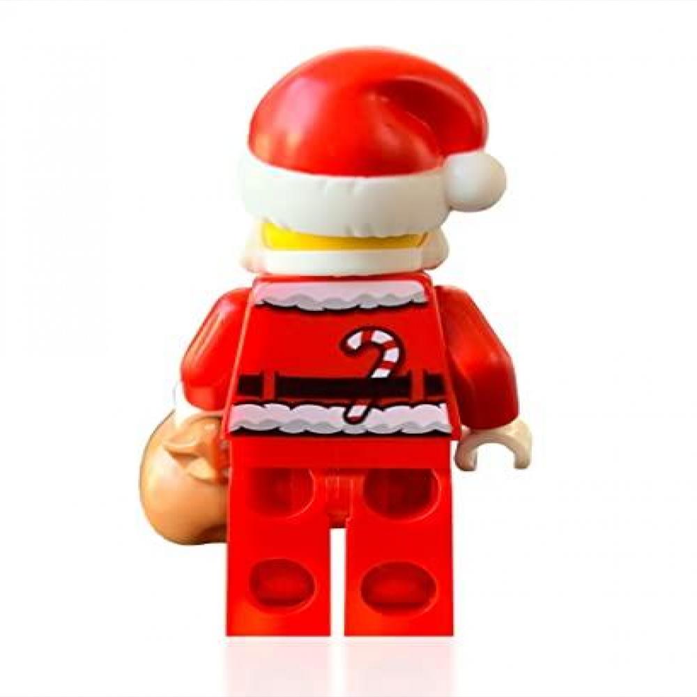 Figura De Accion Papa Noel Con Gafas Lego Holiday Exito