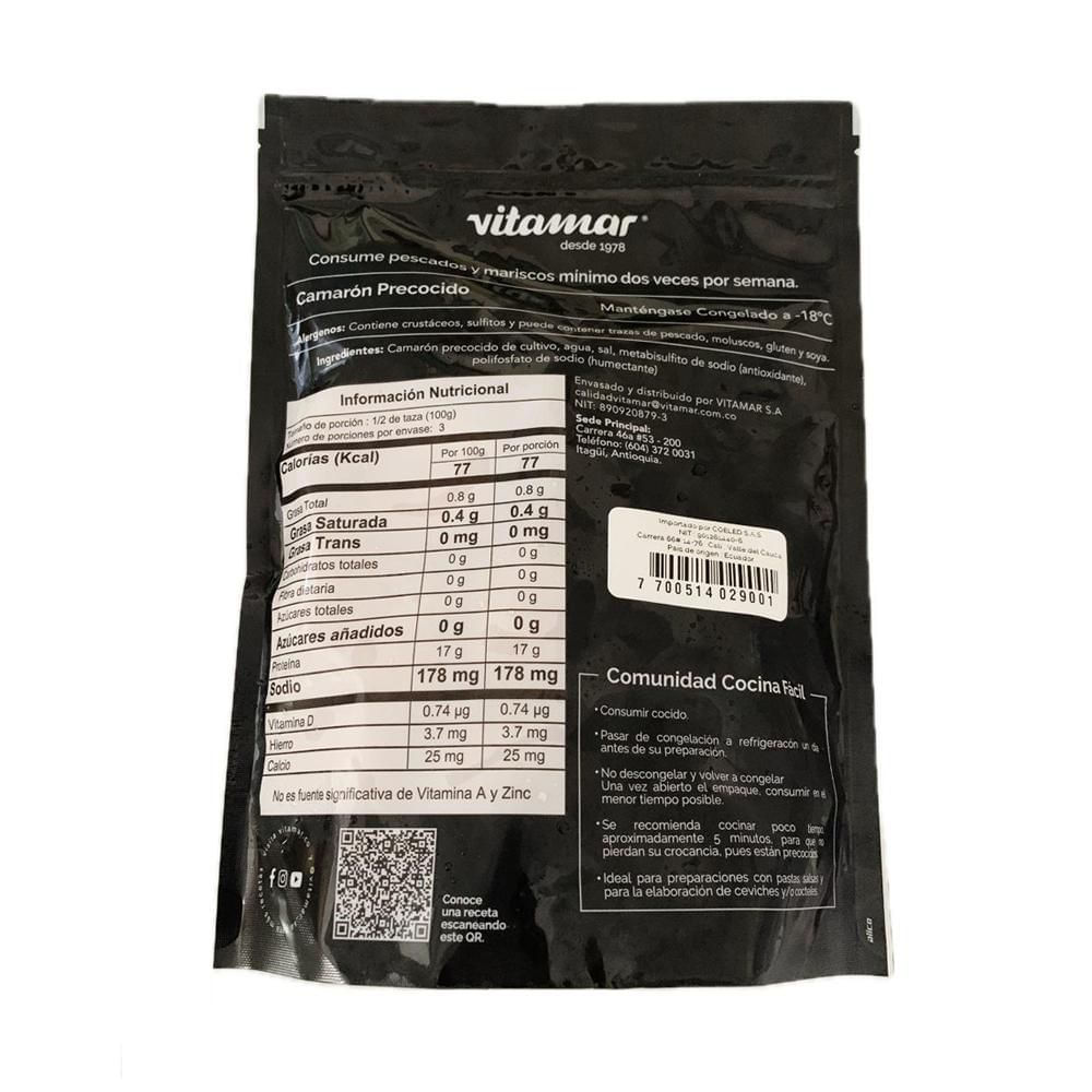 Camarón VITAMAR Grande precocido (400  gr) img #2