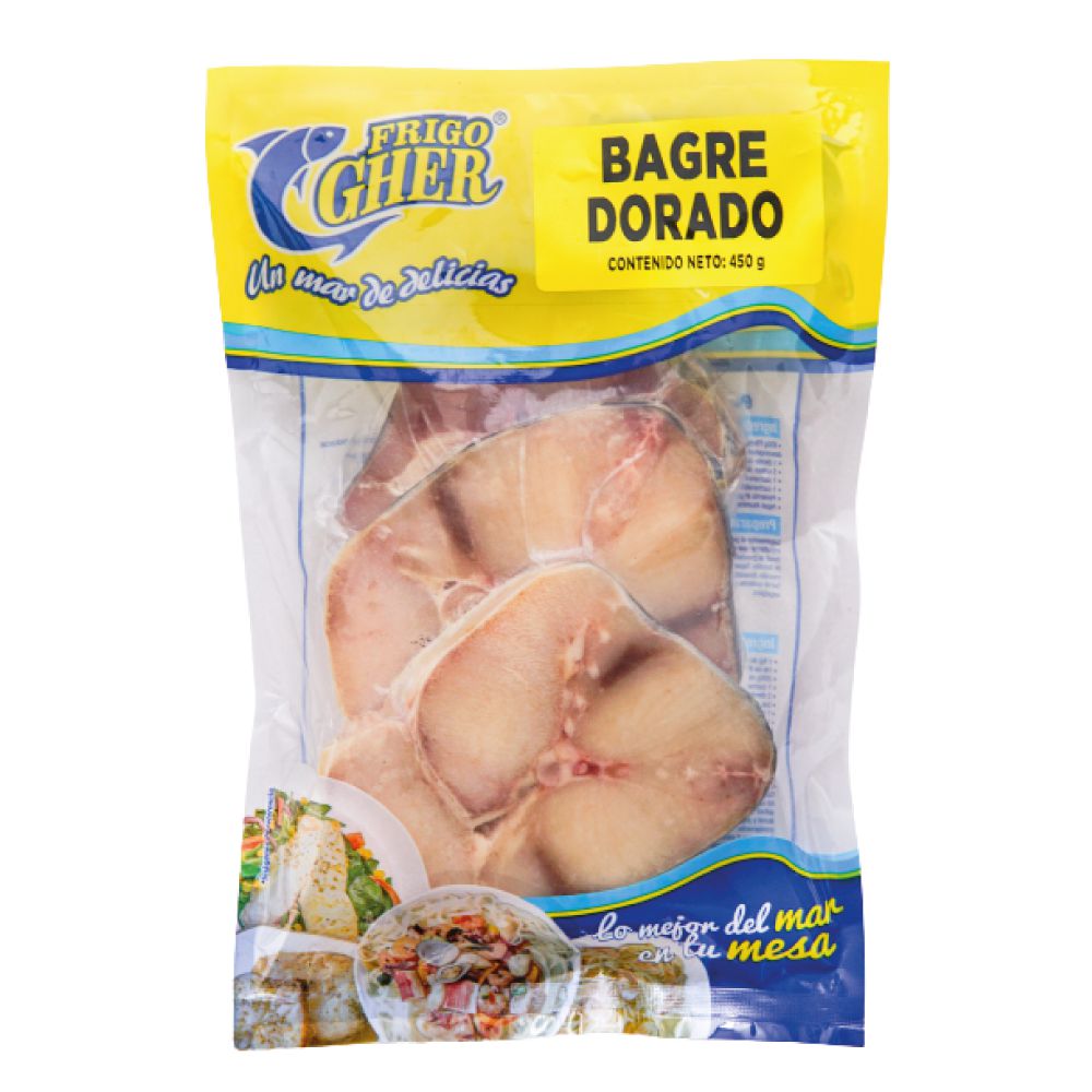 Posta de bagre dorado FRIGOGHER congelada (450  gr)
