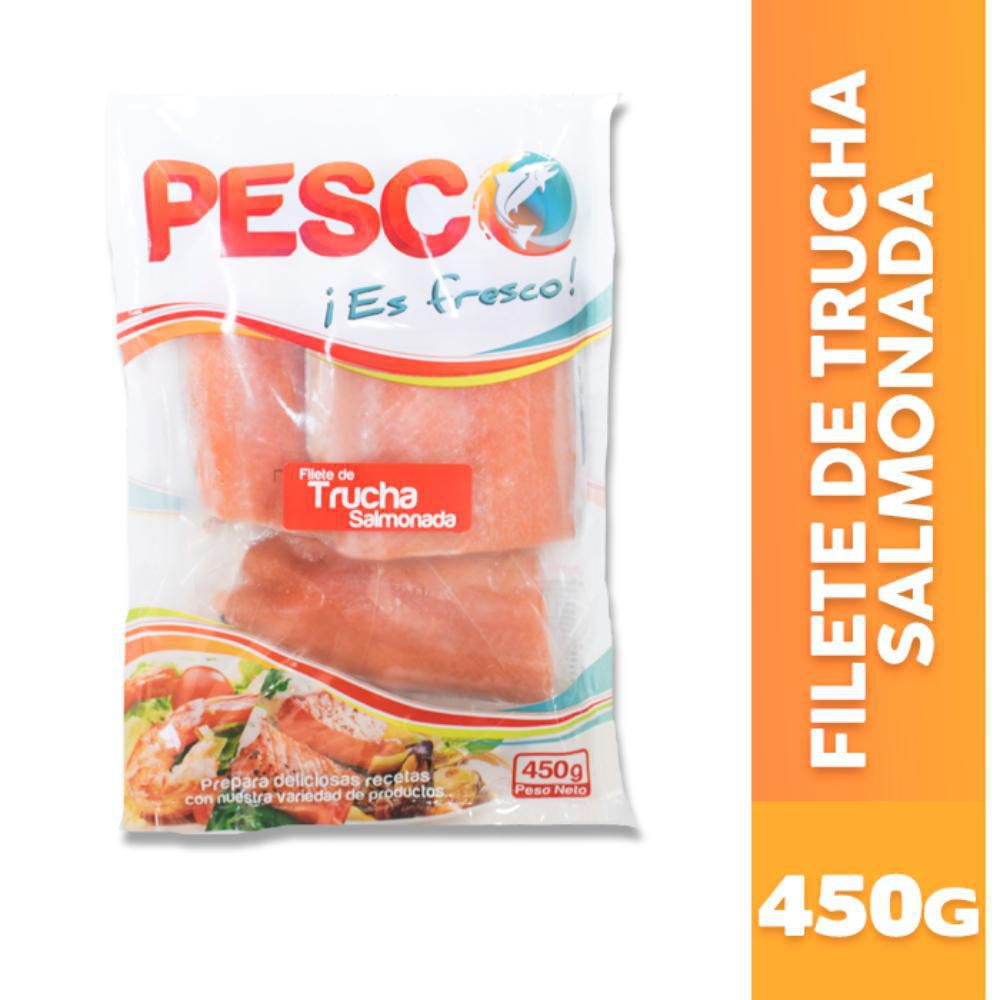 Filete de trucha PESCO congelado (450 gr)
