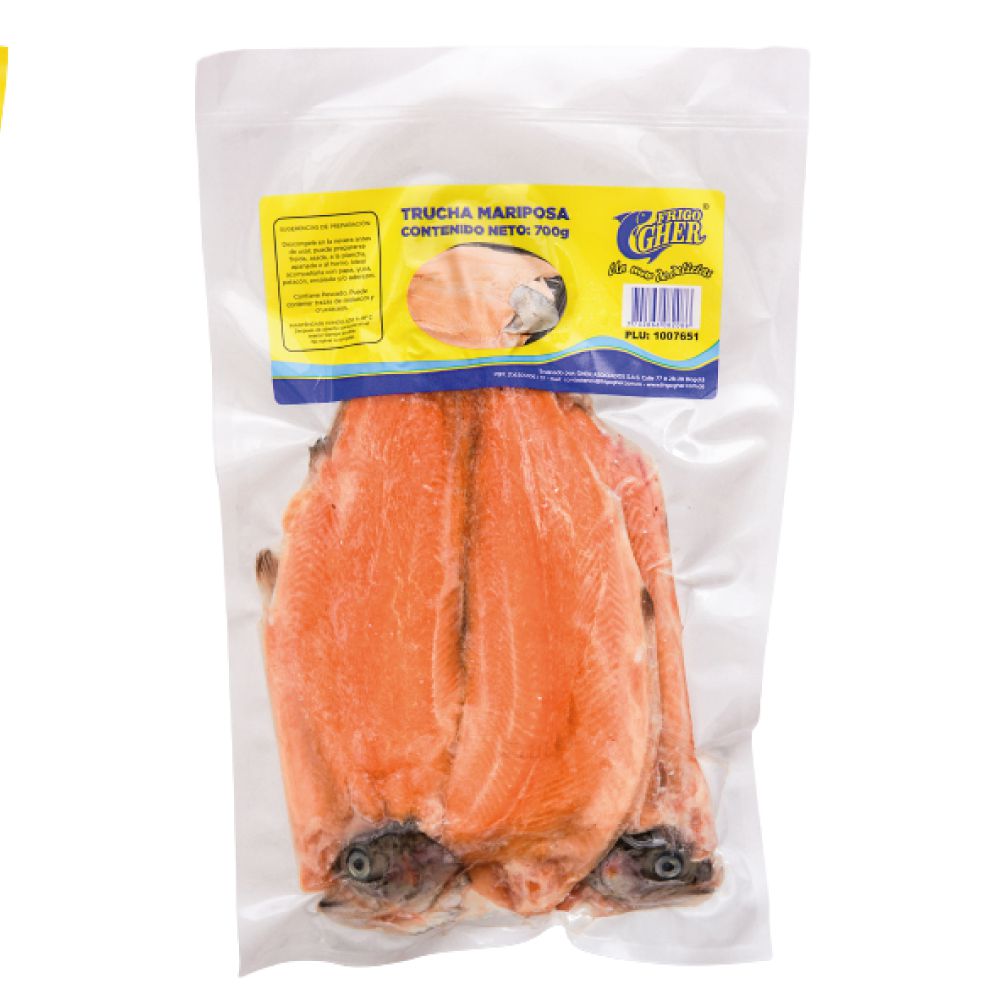 Trucha mariposa FRIGOGHER congelada (700 gr)