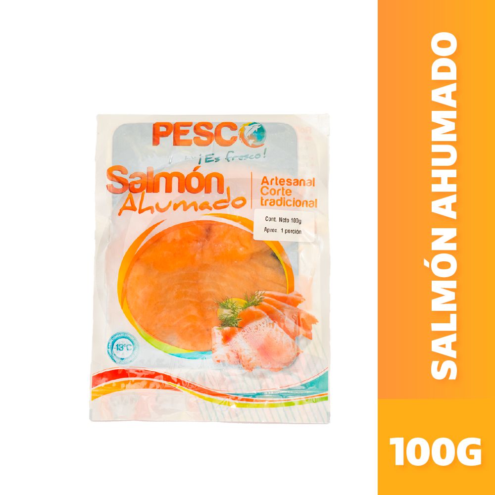 Salmón ahumado PESCO refrigerado (100 gr)