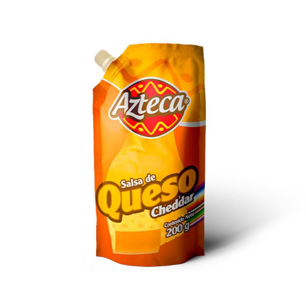 Queso Cheddar Doy Pack AZTECA 200  gr