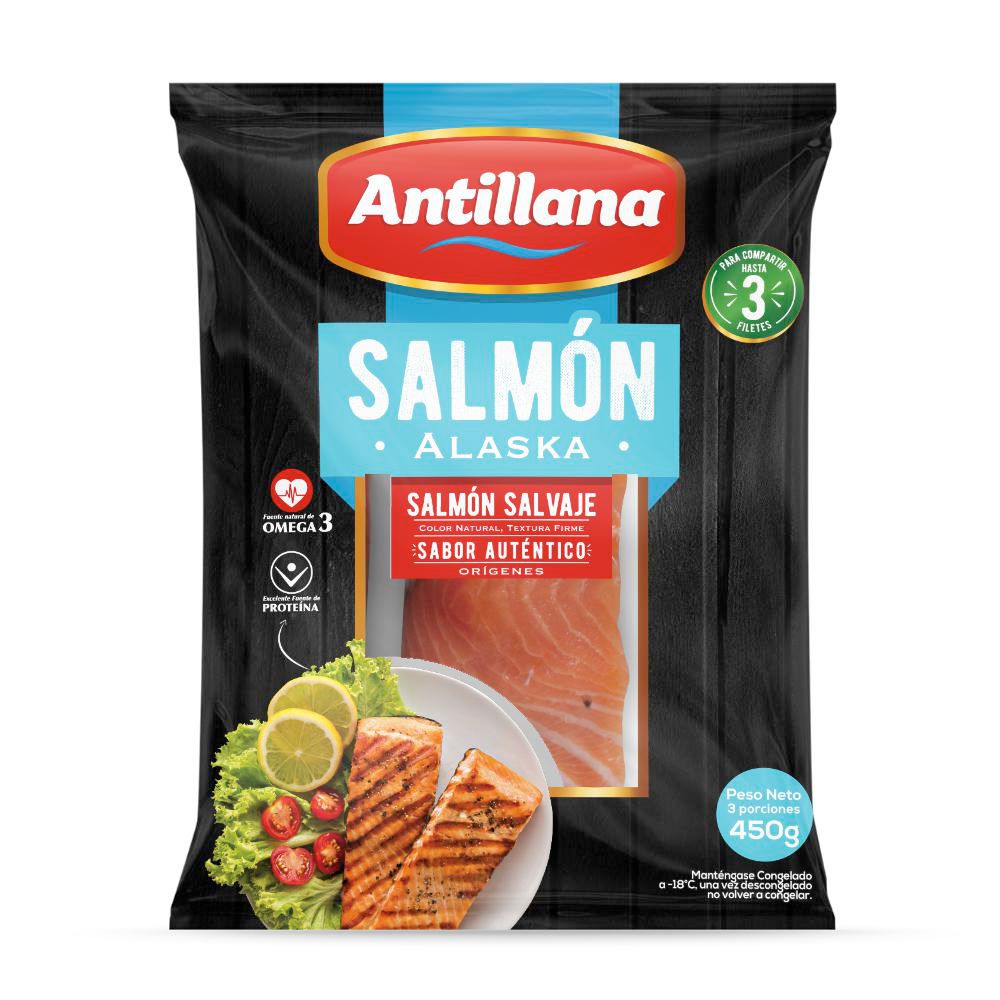Salmón en filete ANTILLANA alaska (450 gr)