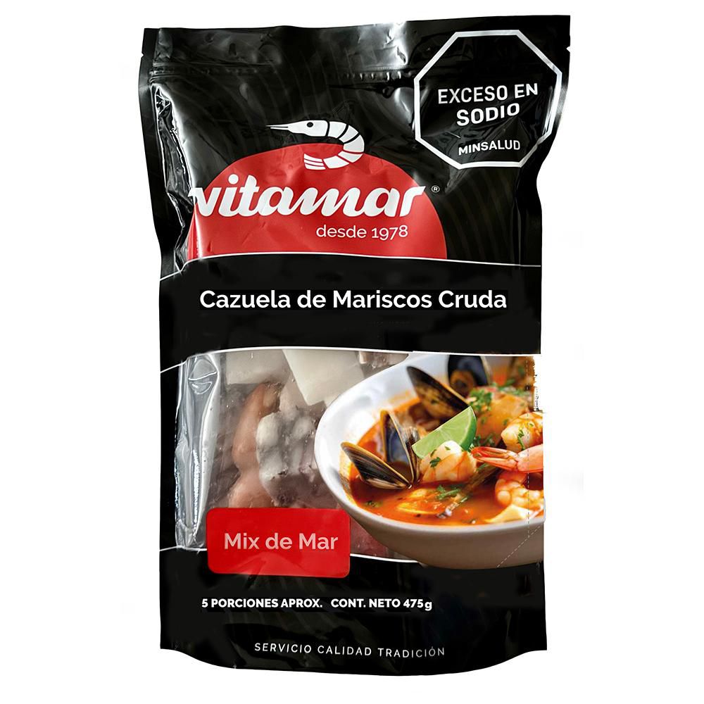Cazuela De Mariscos Cruda  VITAMAR 942  gr img #1