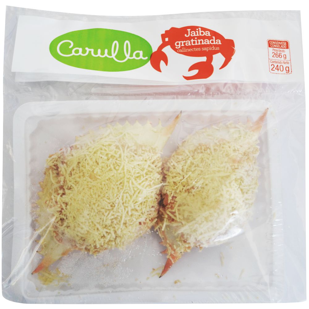 Jaiba Gratinada X 2 Unid CARULLA 266 gr