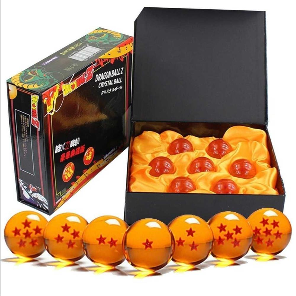 Esferas Del Dragon De Cristal Con Estuche Dragon Ball Z