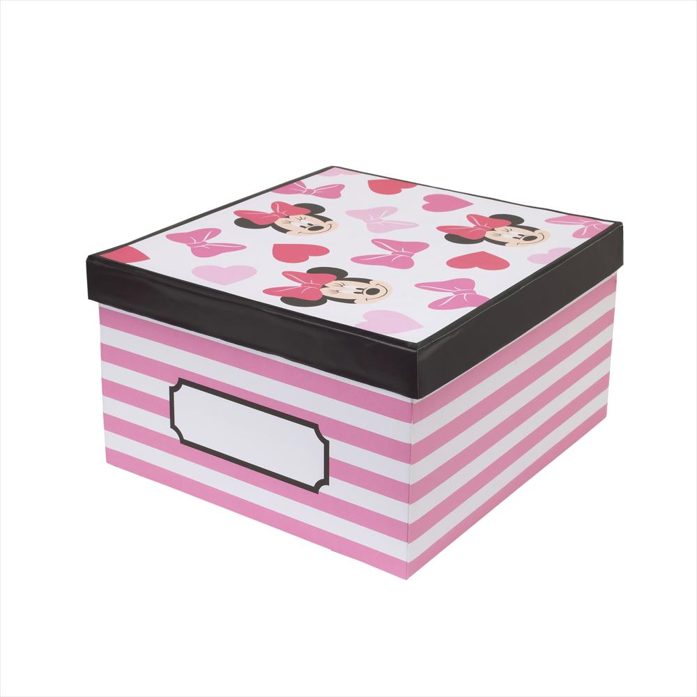 Set De 3 Piezas De Ropa Para Cuna Disney Minnie Mouse Incluye Caja De img #3