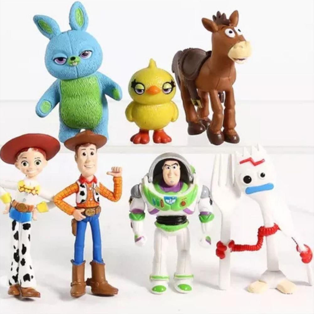 Colección Toy Story Woody Buzz Lightyeary X7 Figuras