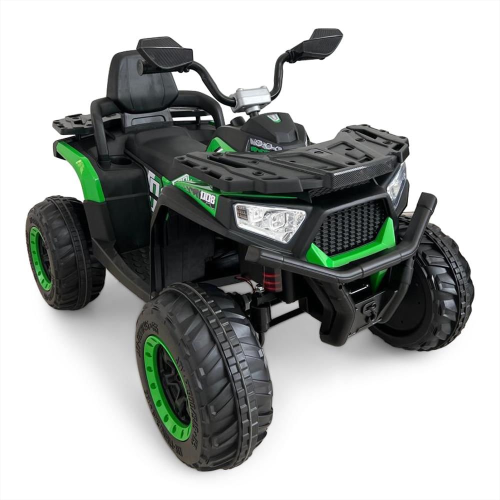 Cuatrimoto Eléctrica Infantil 12V 4 Motores Control Remoto Verde img #1