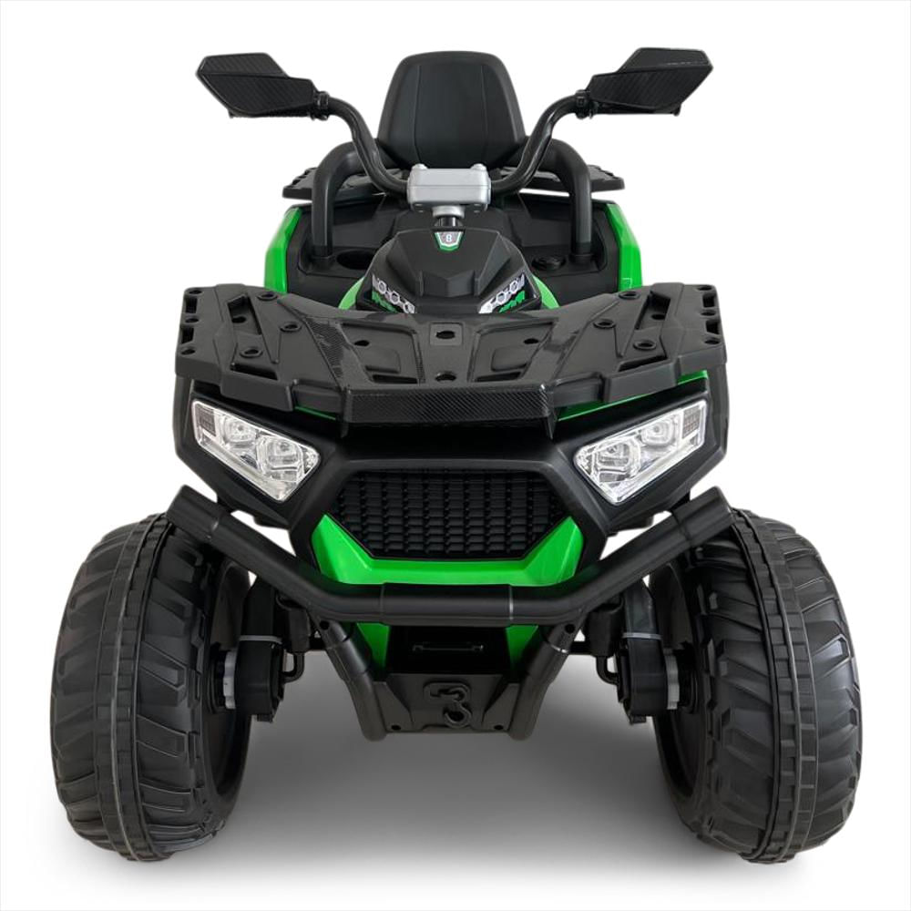 Cuatrimoto Eléctrica Infantil 12V 4 Motores Control Remoto Verde img #3