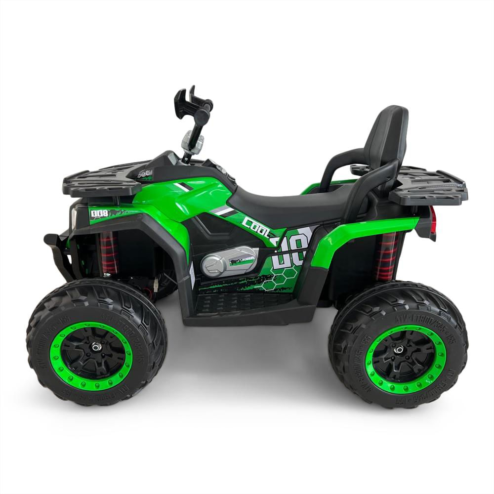 Cuatrimoto Eléctrica Infantil 12V 4 Motores Control Remoto Verde img #5