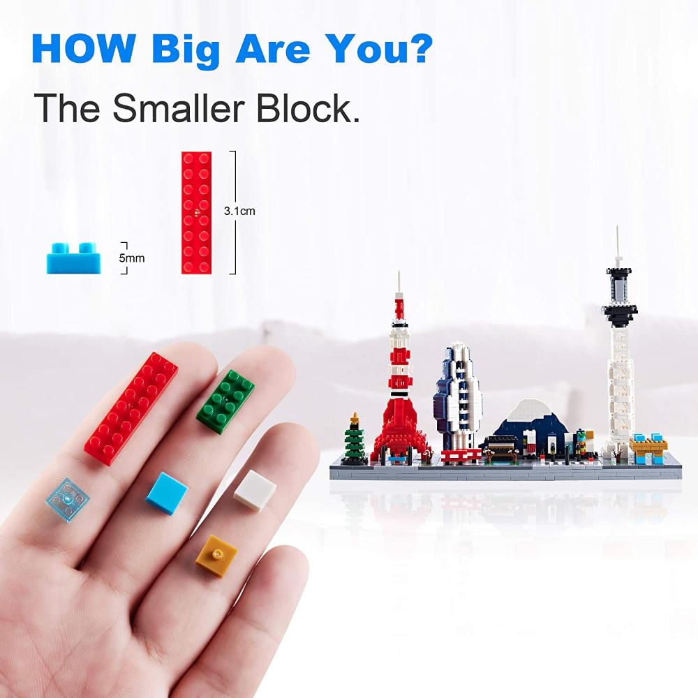 Juego De Micro Bloques De Construcción Klmei img #4