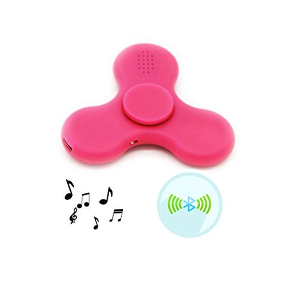 exito.com | Fidget Spinner Parlante Relajante Bluetooth Antiestres Rosa