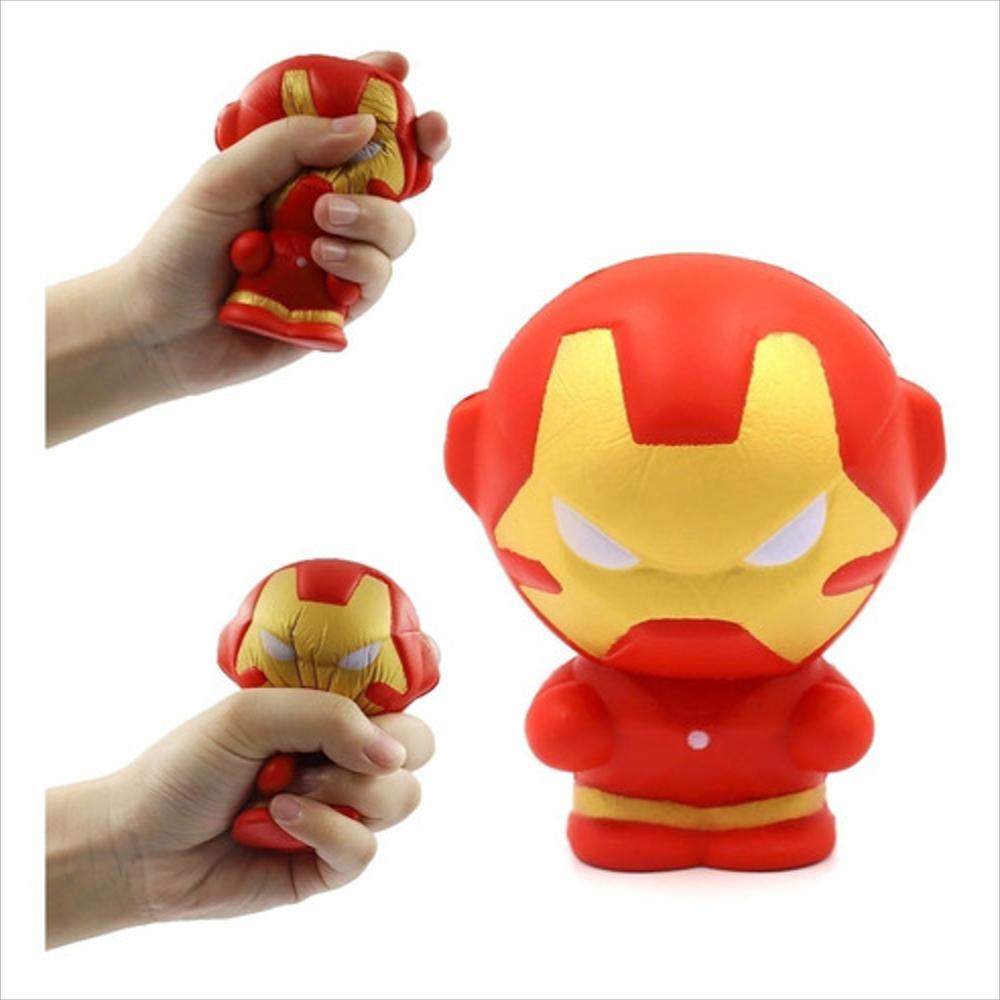Squishy Squishies Juguete Anti Estrés Espichable Con Aroma Iron Man