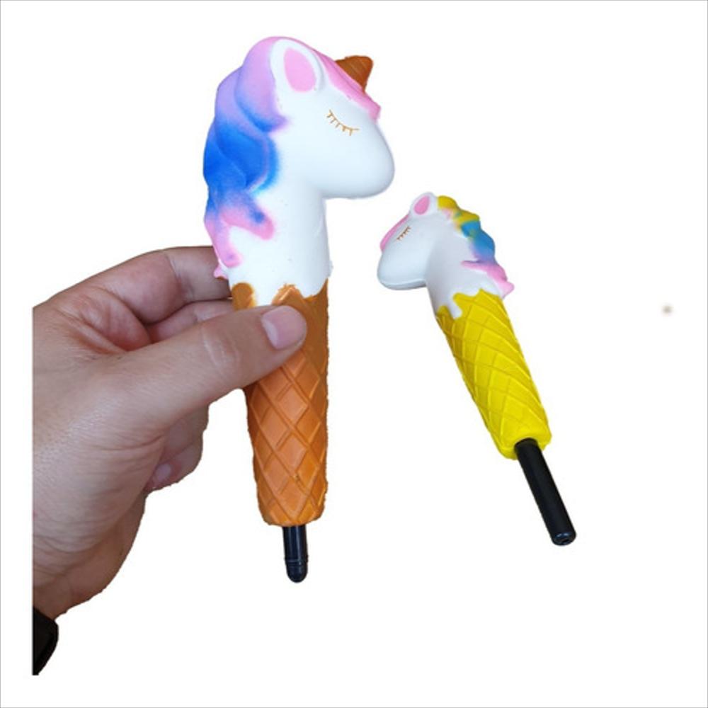 Squishy Squishies Juguete Anti Estrés Espichable Con Aroma Esfero Unicornio