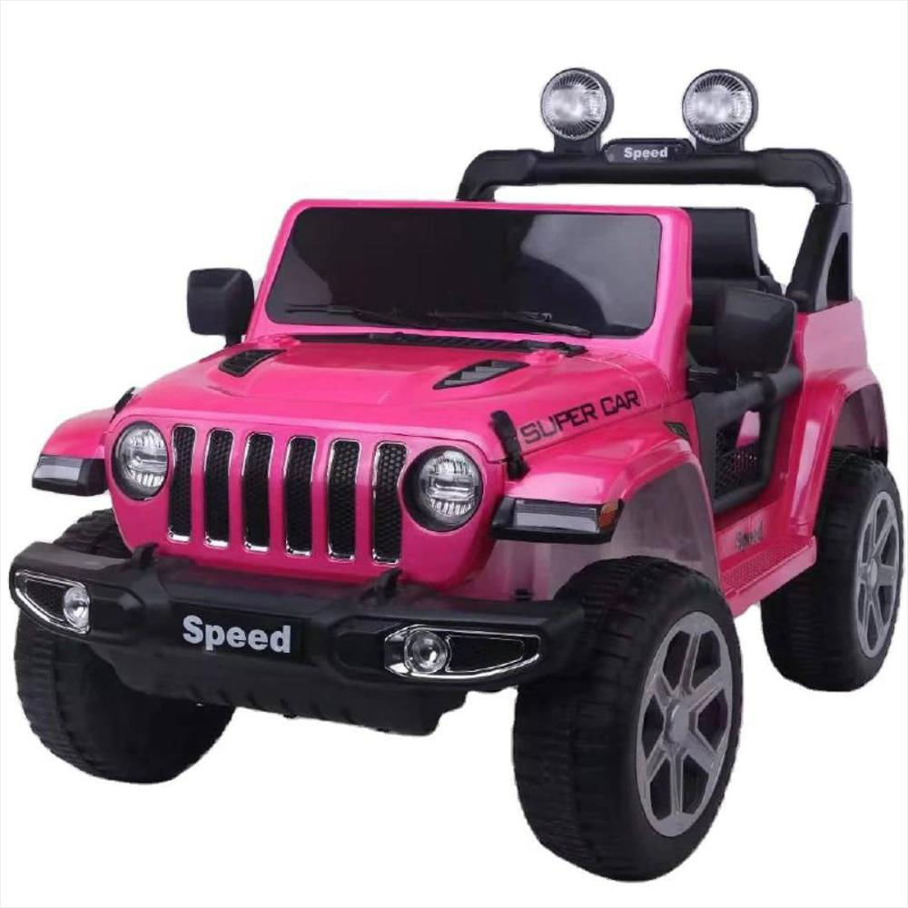 Carro Electrico Montable Super Car Rosado Ninas Hast Exito