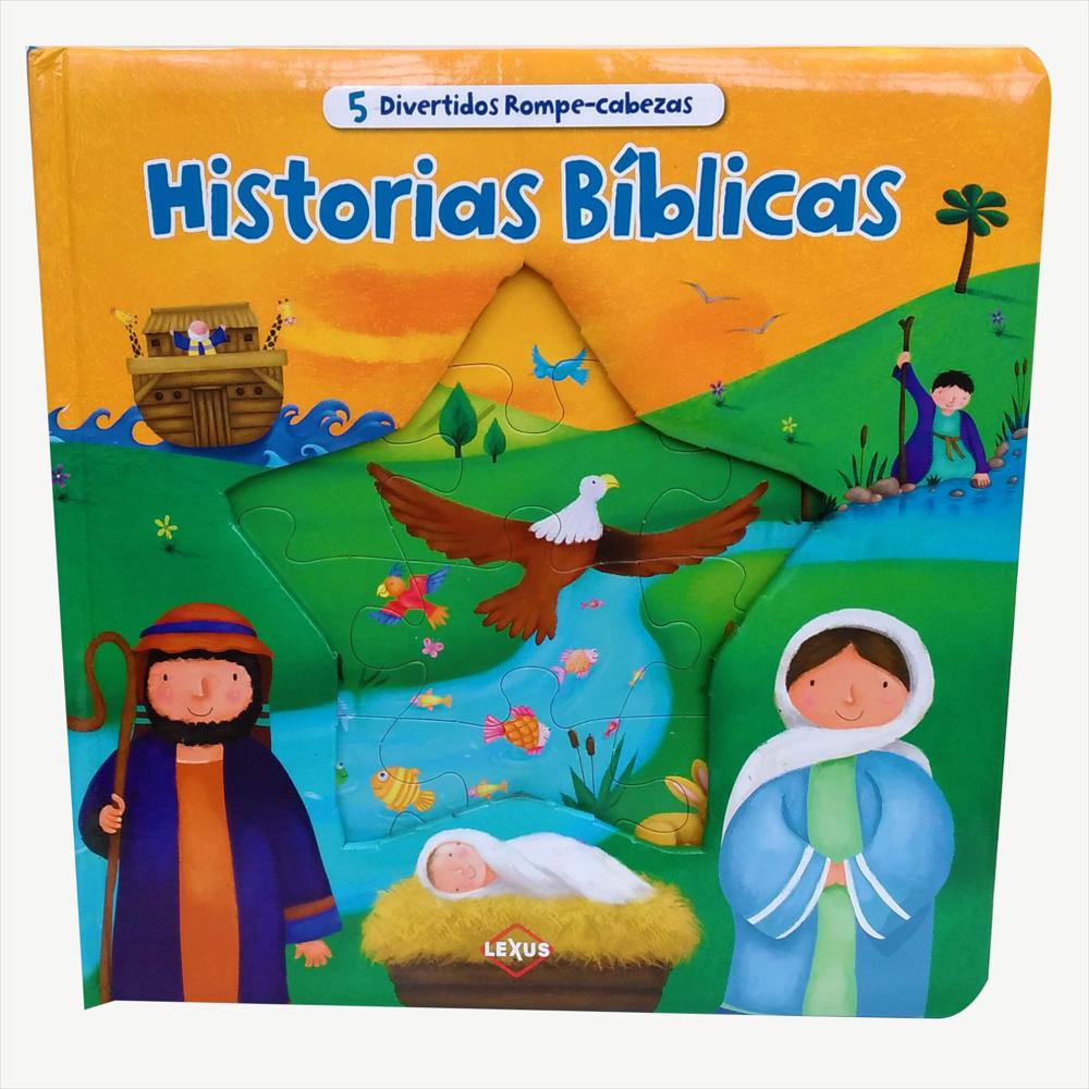 Libro Rompecabezas Historias Biblicas Para Niños img #1