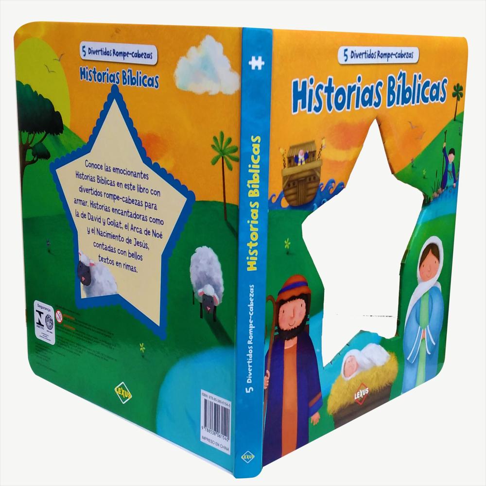 Libro Rompecabezas Historias Biblicas Para Niños img #2