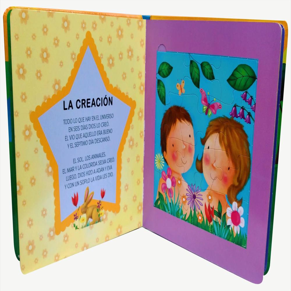 Libro Rompecabezas Historias Biblicas Para Niños img #4
