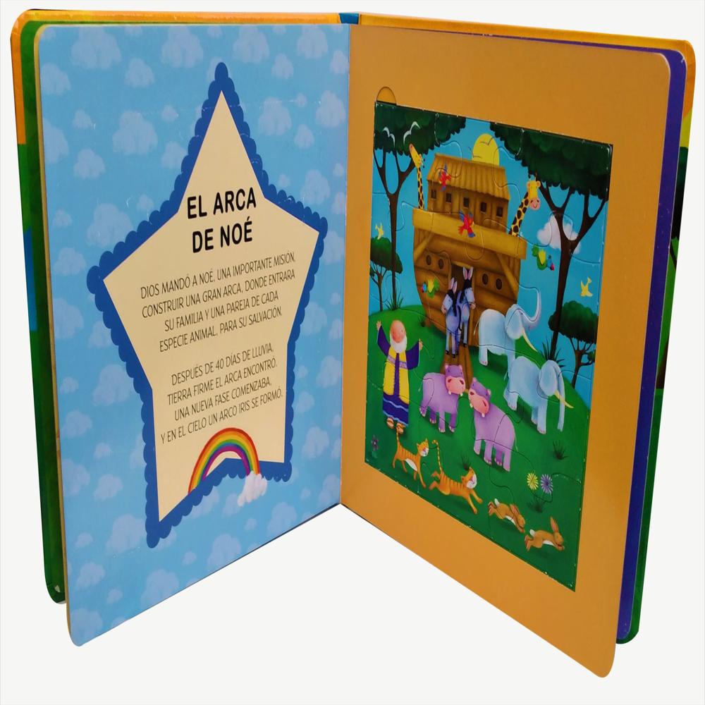 Libro Rompecabezas Historias Biblicas Para Niños img #5