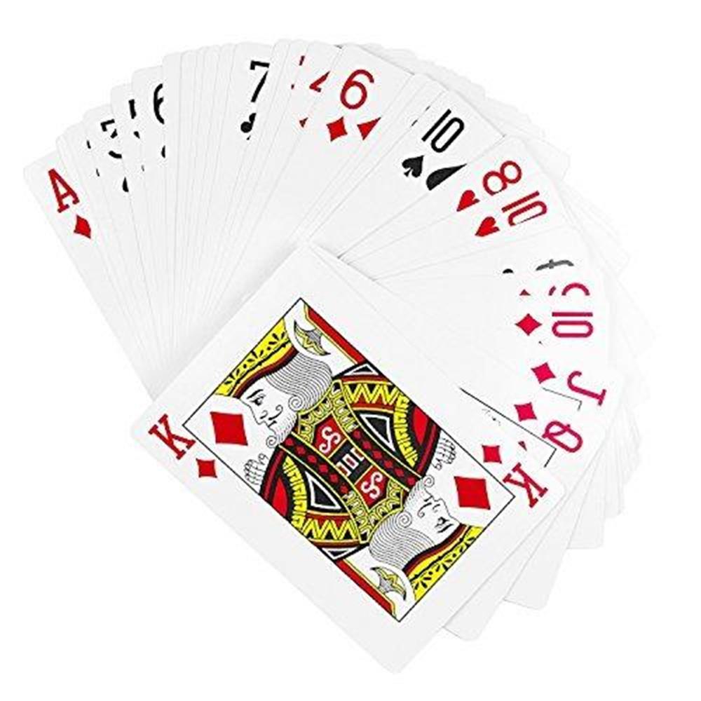 Baraja Naipes Juego Cartas Plastico Poker Tradiciona Exito