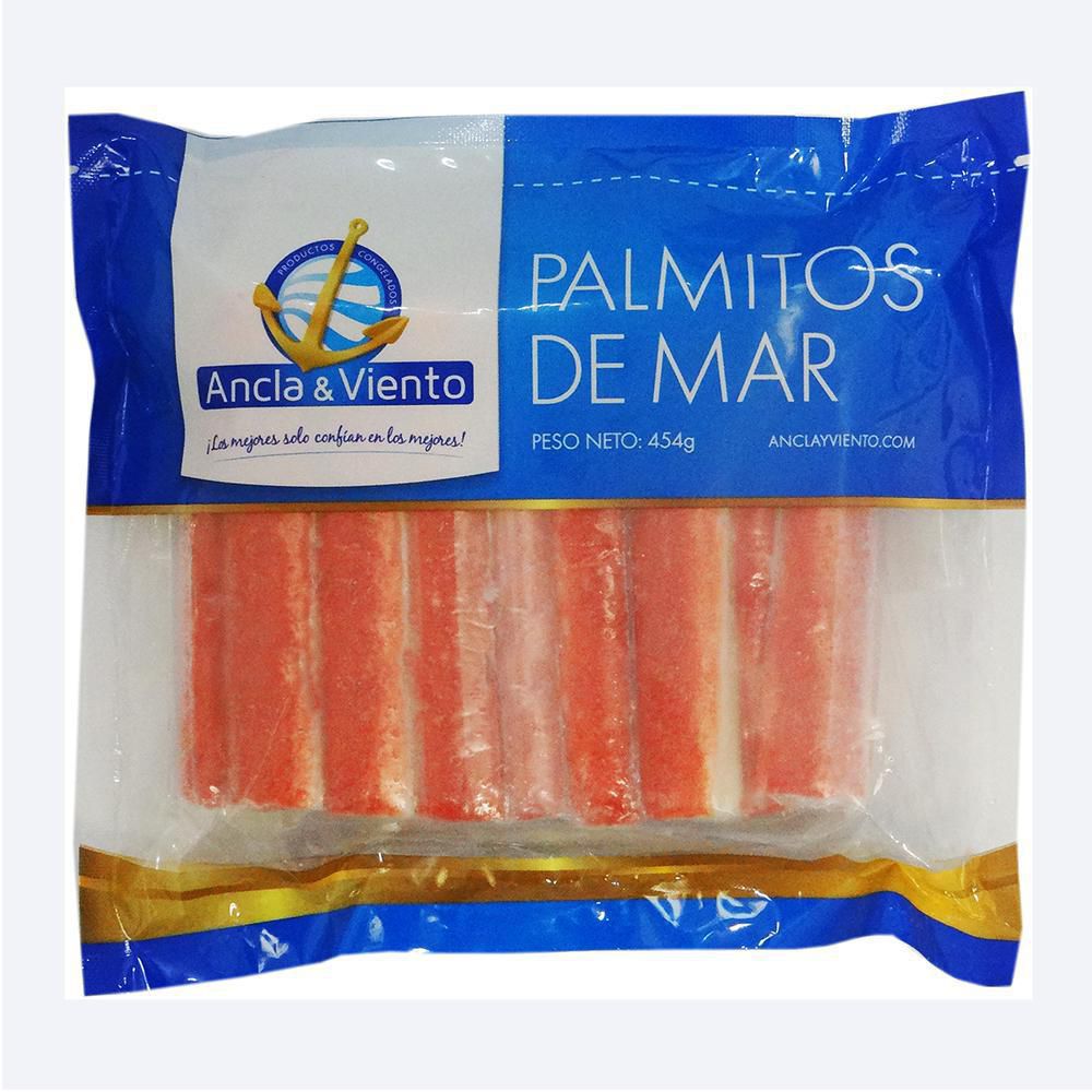 Palmitos de mar ANCLA Y VIENTO Congelados (454 gr)