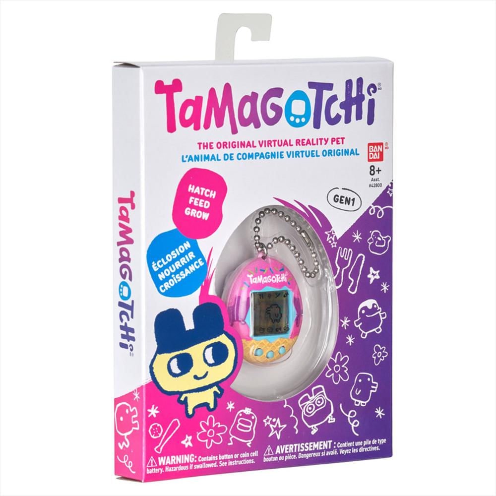 Tamagotchi Mascota Virtual Para Niñas Rosa Bandai Original