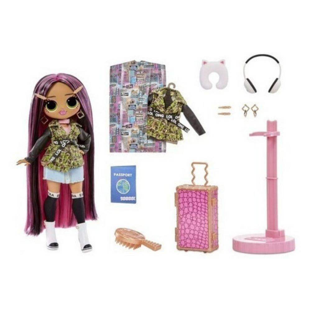 Muñeca Lol Omg World Travel City Babe +15 Sorpresas img #3