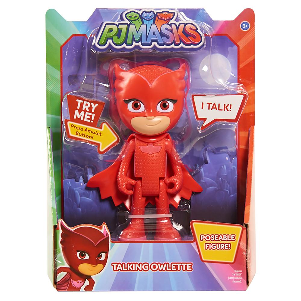 Pj Mask Owlette Figura De Lujo Habla Español 15 Cm img #1