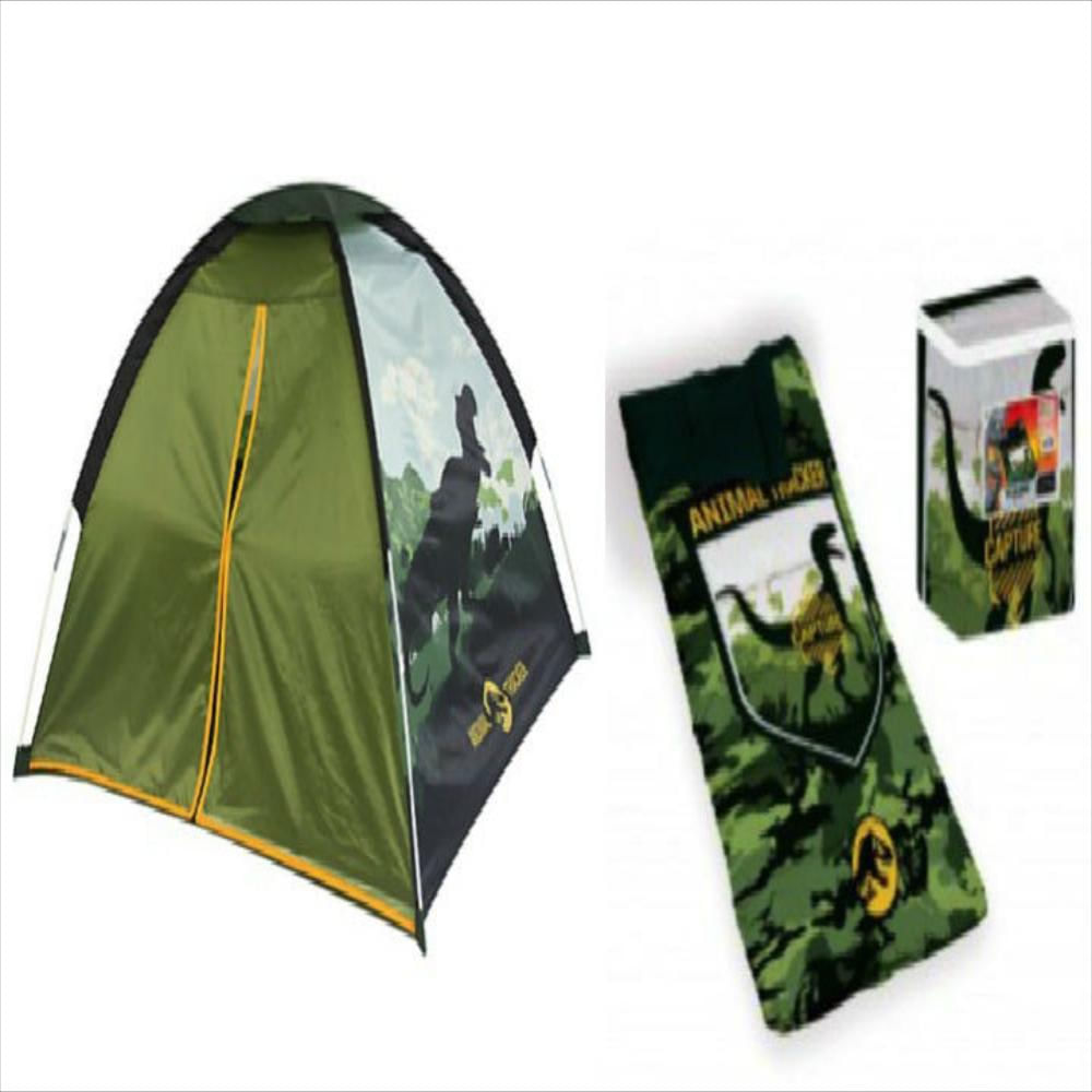 Jurrasic World Carpa De Camping + Bolsa De Dormir
