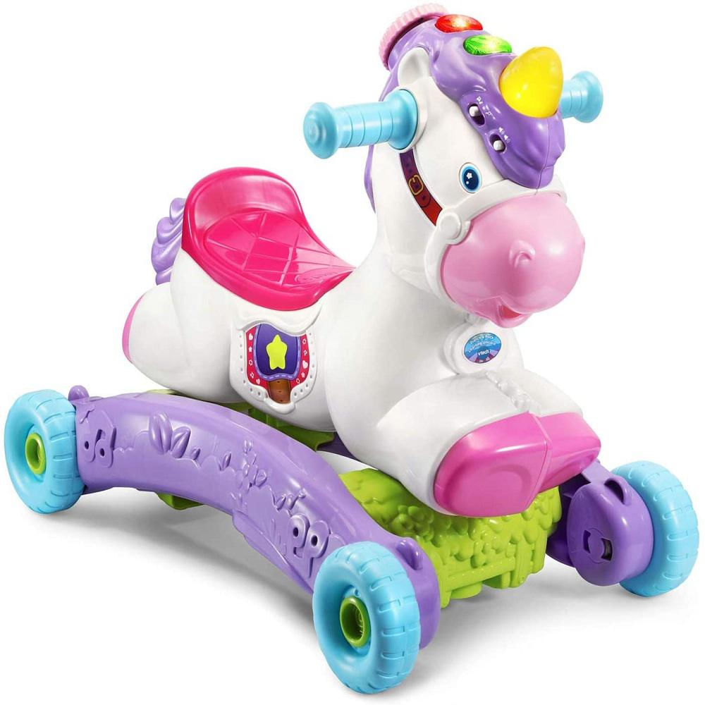 Unicornio Montable Andadera Con Luces Y Sonidos Vtech img #2