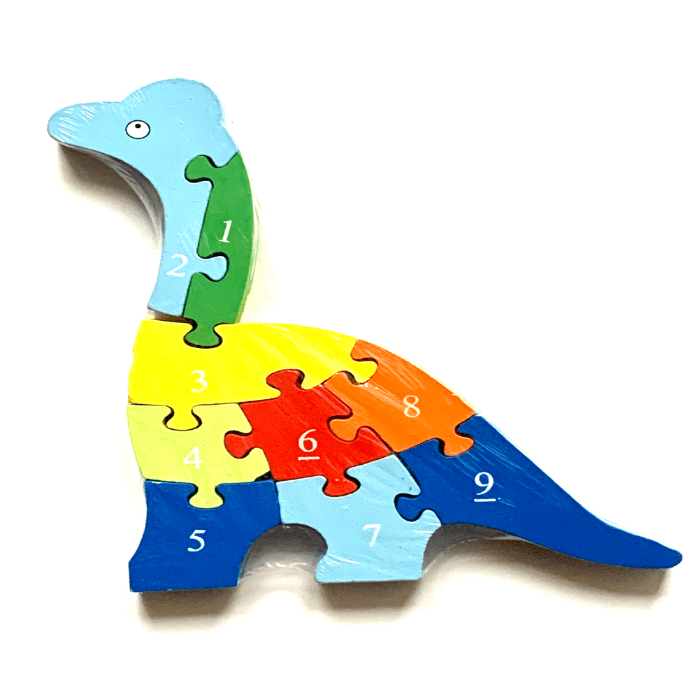Rompecabezas De Madera Dinosaurio Montoy 01 Varios