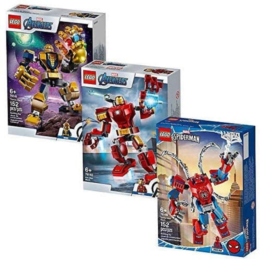 Lego 66635 Super Heroes Iron Man, Thanos Y Spider Man img #2