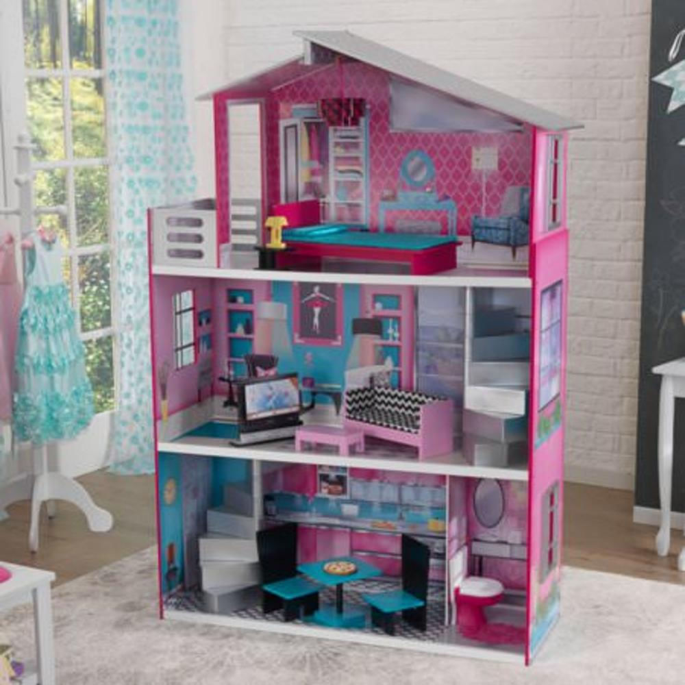 Casa De Muñecas Kidkraft Breanna Dollhouse Para Niñas img #2