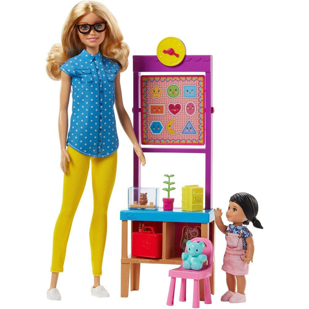 Muñeca Barbie Maestra Profesora Alumna Incluye Accesorios img #1