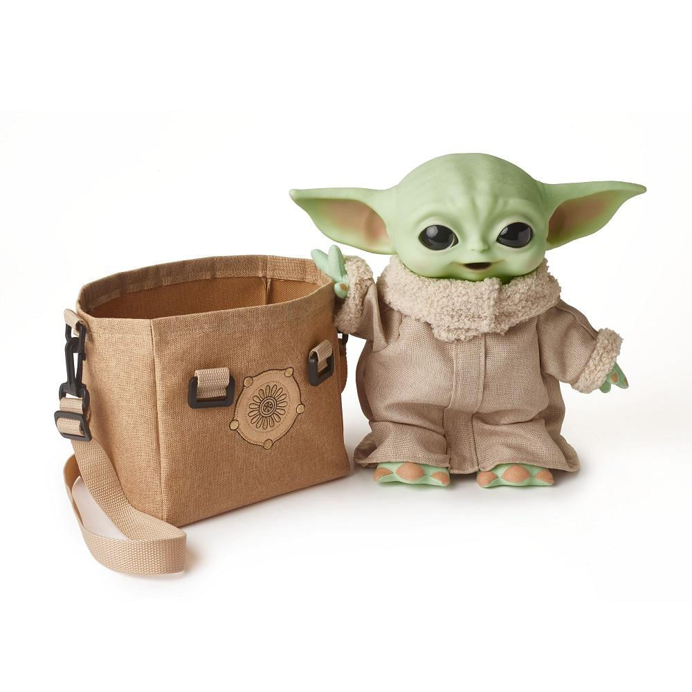 Muñeco Star Wars The Mandalorian Baby Yoda 28 Cm Con Sonidos img #3
