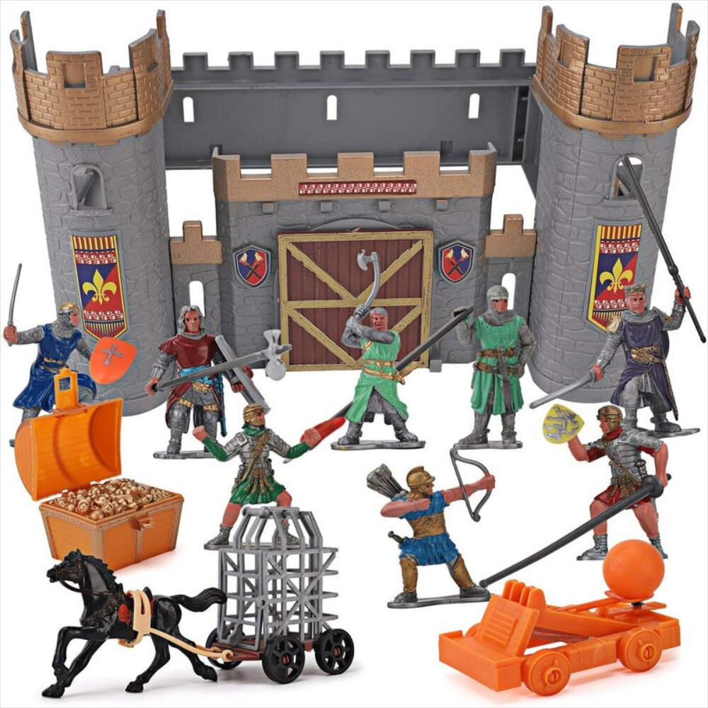Figura De Acción De Caballeros Del Castillo Medieval img #1