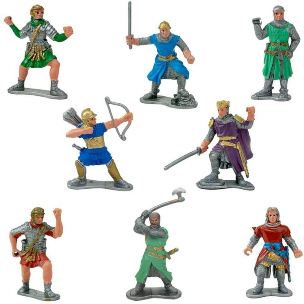 Figura De Acción De Caballeros Del Castillo Medieval img #2