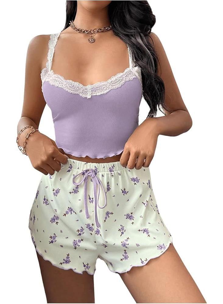 Amazon Pantalon Pijama Mujer Con Bolsillos Amazon Pantalones De