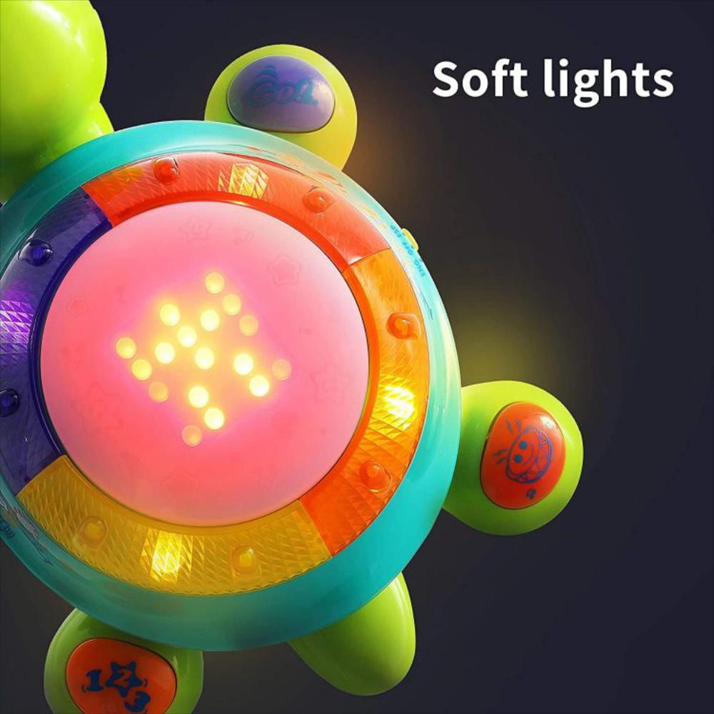 Juguete De Tortuga Musical Aprendizaje Inglés Y Español img #4