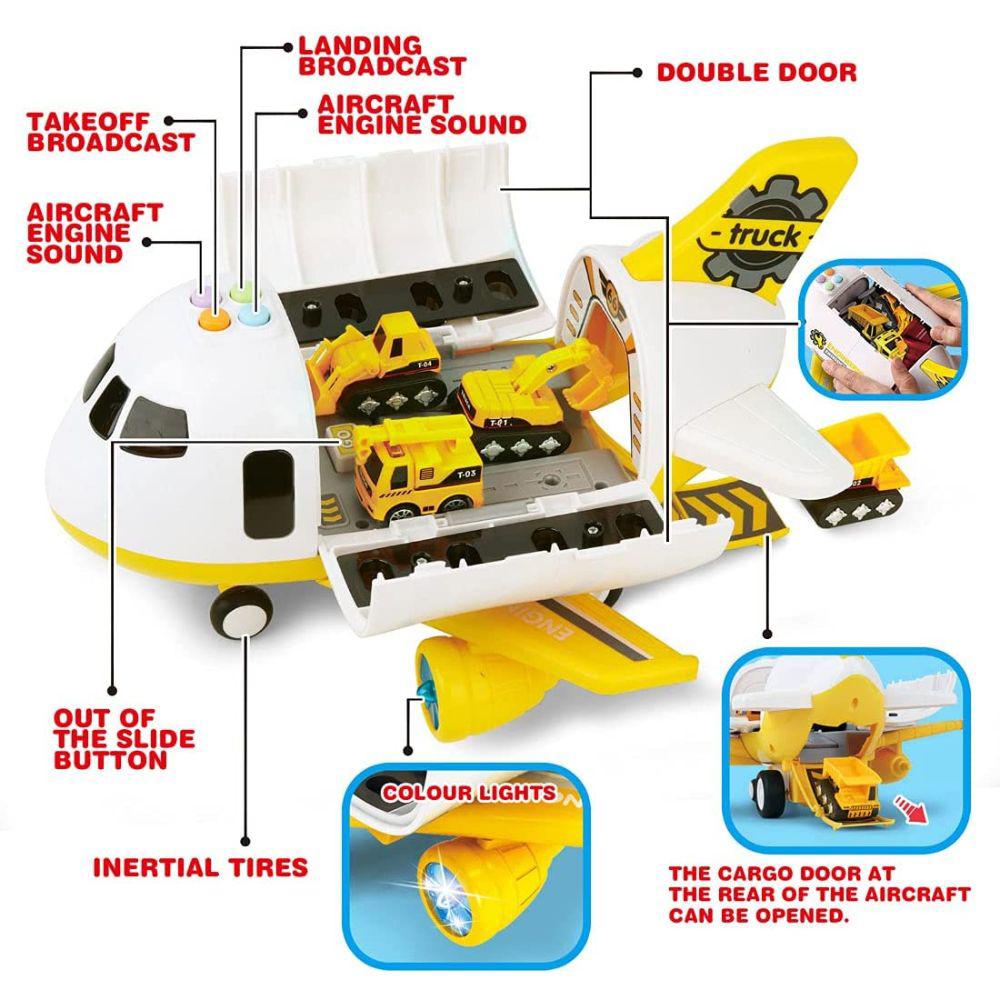 Juguetes De Construcción Para Aviones Con Tapete img #2