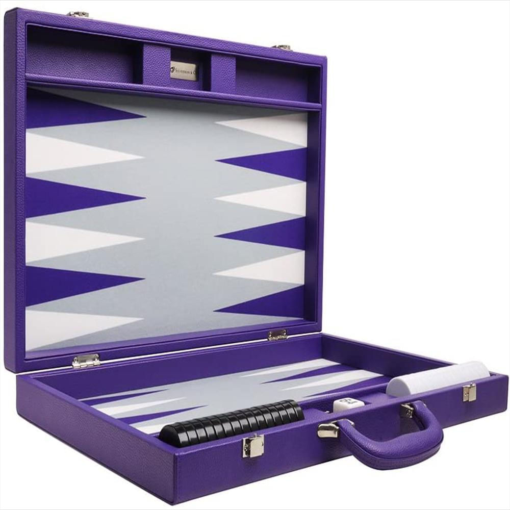 Juego De Backgammon Premium Grande Silverman & Co img #1