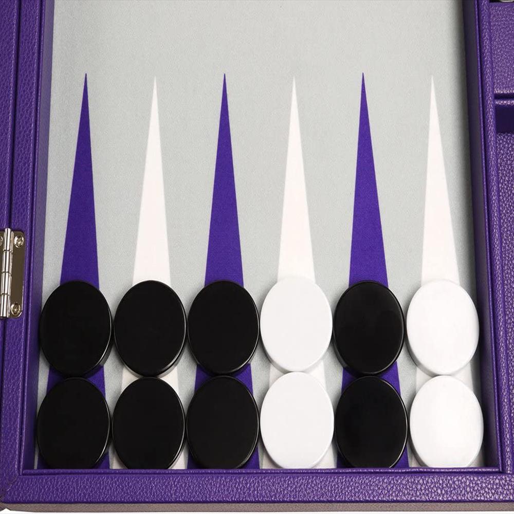 Juego De Backgammon Premium Grande Silverman & Co img #5
