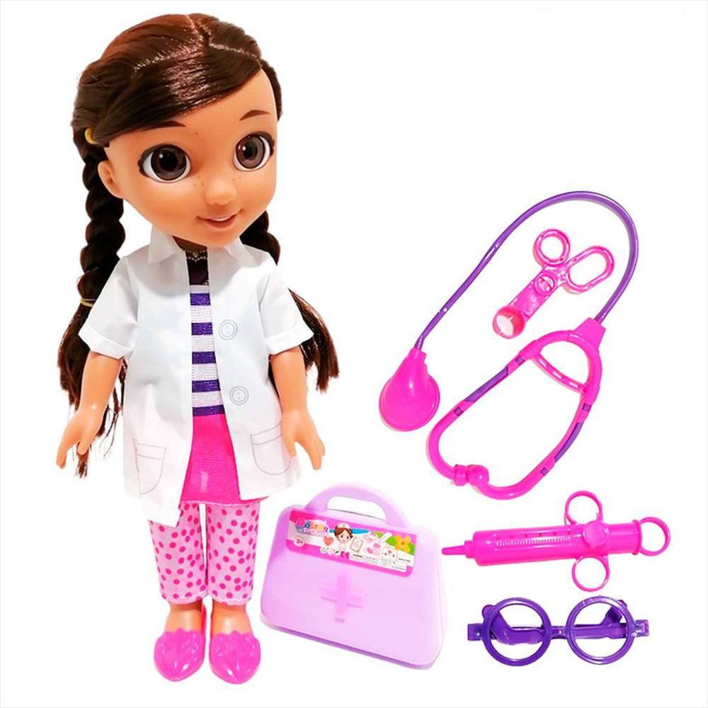Muñeca Doctora Juguete Sonido Accesorios Niñas Infantil